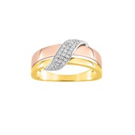 Bague Femme - Oxyde de zirconium - Or 18 Carats