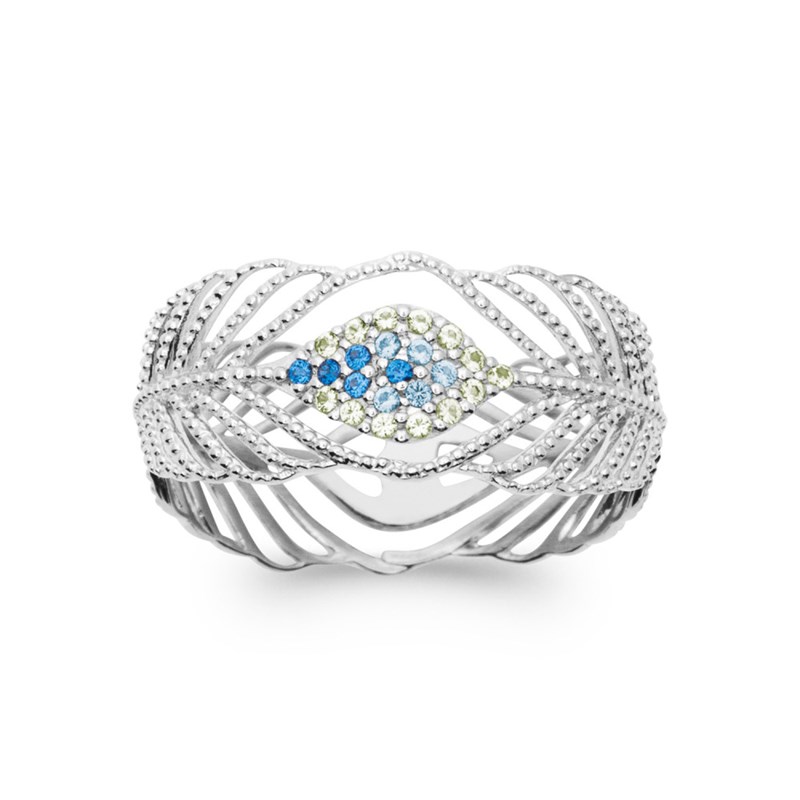 Bague Femme - Argent 925 - Oxyde de zirconium