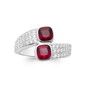 Bague Femme - Argent 925 - Oxyde de zirconium