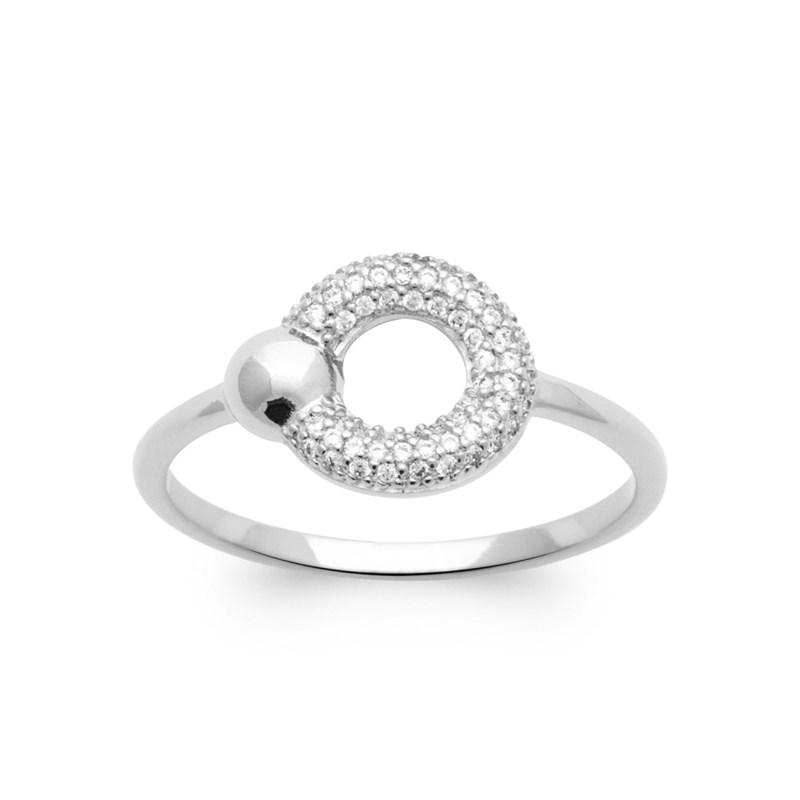 Bague Femme - Argent 925 - Oxyde de zirconium