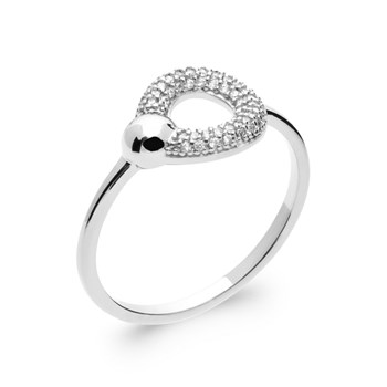 Bague Femme - Argent 925 - Oxyde de zirconium