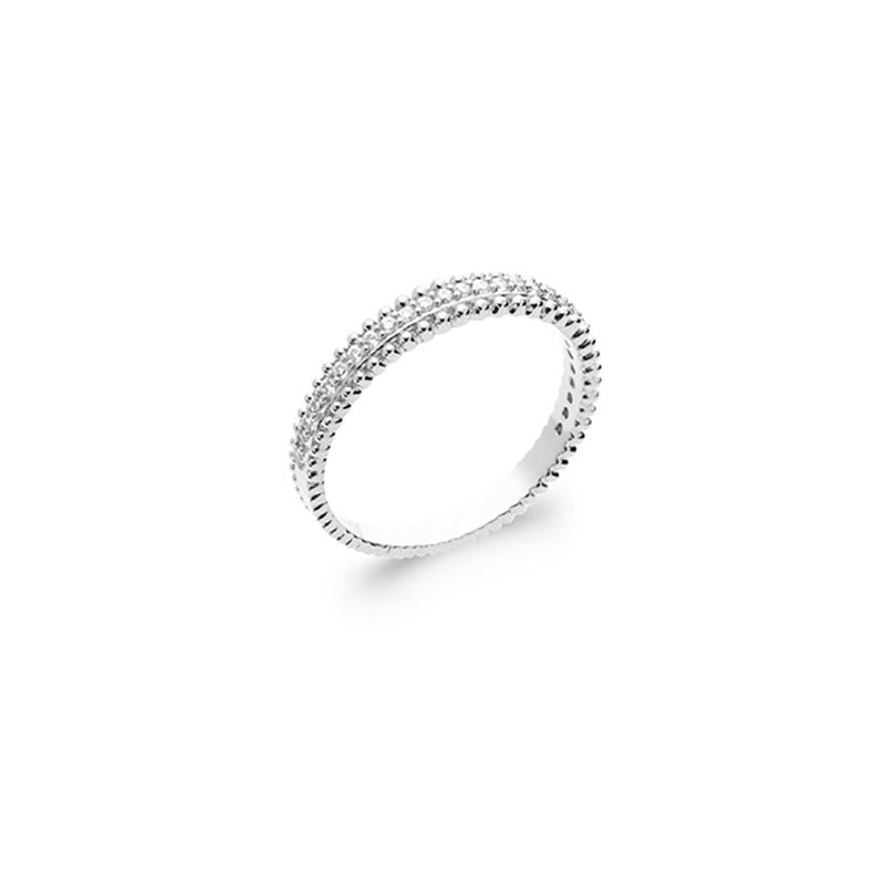 Alliance Femme - Argent 925 - Oxyde de zirconium - vue 2