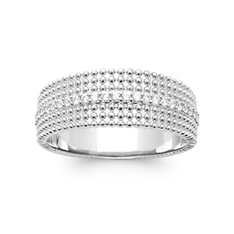 Bague Femme - Argent 925 - Oxyde de zirconium