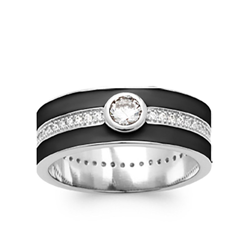 Bague Femme - Argent 925 - Email