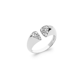 Bague Femme - Argent 925 - Oxyde de zirconium