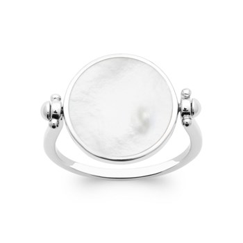Bague Femme - Argent 925 - Nacre