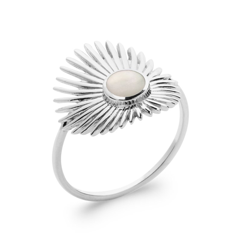 Bague Femme - Argent 925 - Nacre - vue 2