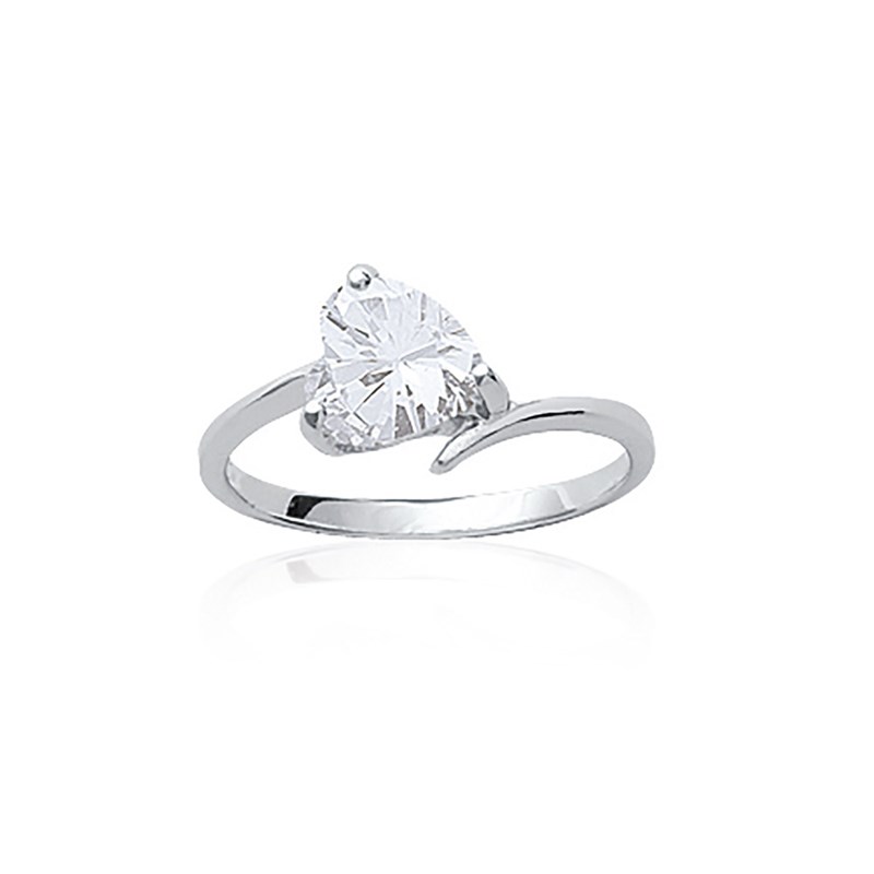 Bague Femme - Argent 925 - Oxyde de zirconium