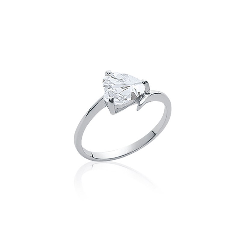 Bague Femme - Argent 925 - Oxyde de zirconium - vue 2