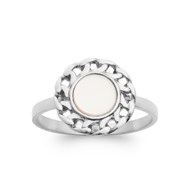 Bague Femme - Argent 925 - Nacre