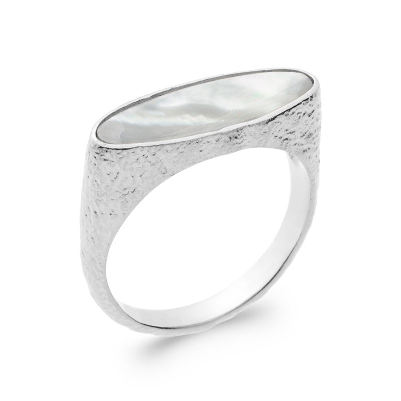 Bague Femme - Argent 925 - Nacre - vue 2