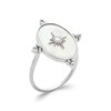 Bague Femme - Argent 925 - Nacre - vue V2