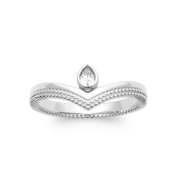 Bague Femme - Argent 925 - Oxyde de zirconium