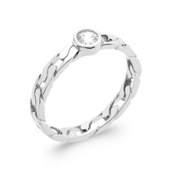 Bague Femme - Argent 925 - Oxyde de zirconium