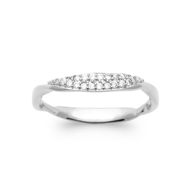 Bague Femme - Argent 925 - Oxyde de zirconium