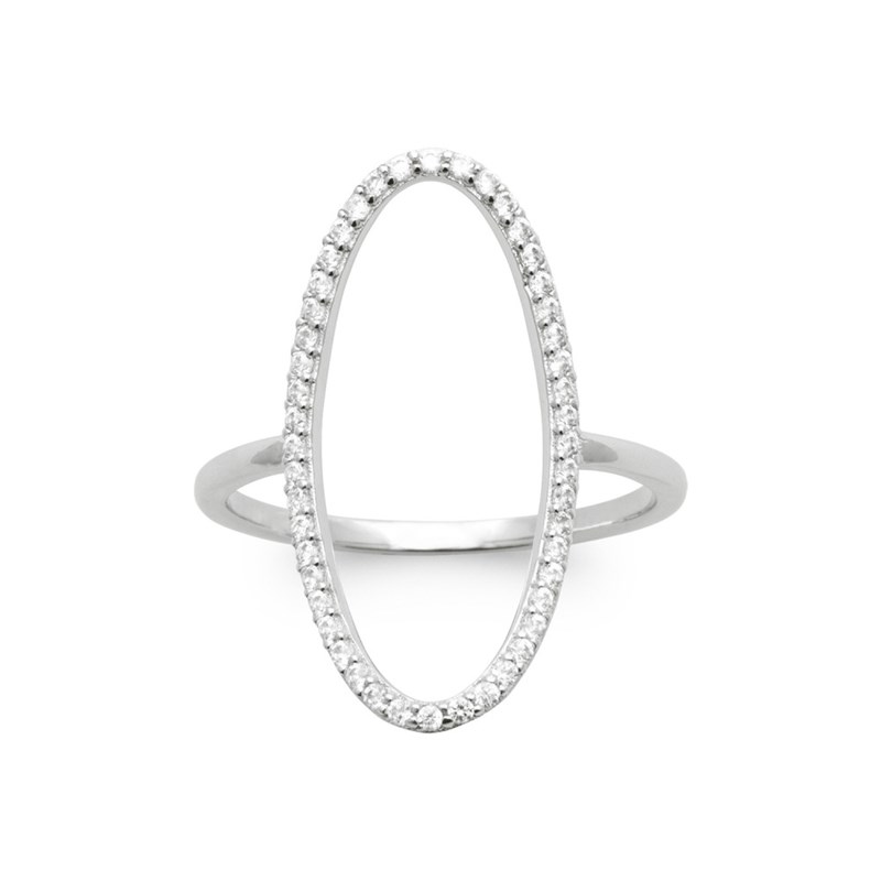 Bague Femme - Argent 925 - Oxyde de zirconium