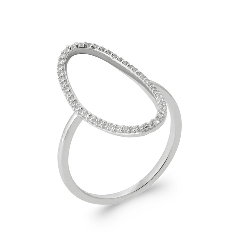 Bague Femme - Argent 925 - Oxyde de zirconium - vue 2