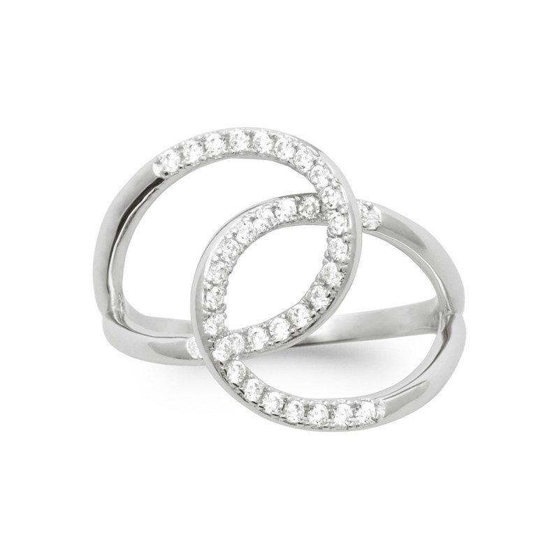 Bague Femme - Argent 925 - Oxyde de zirconium