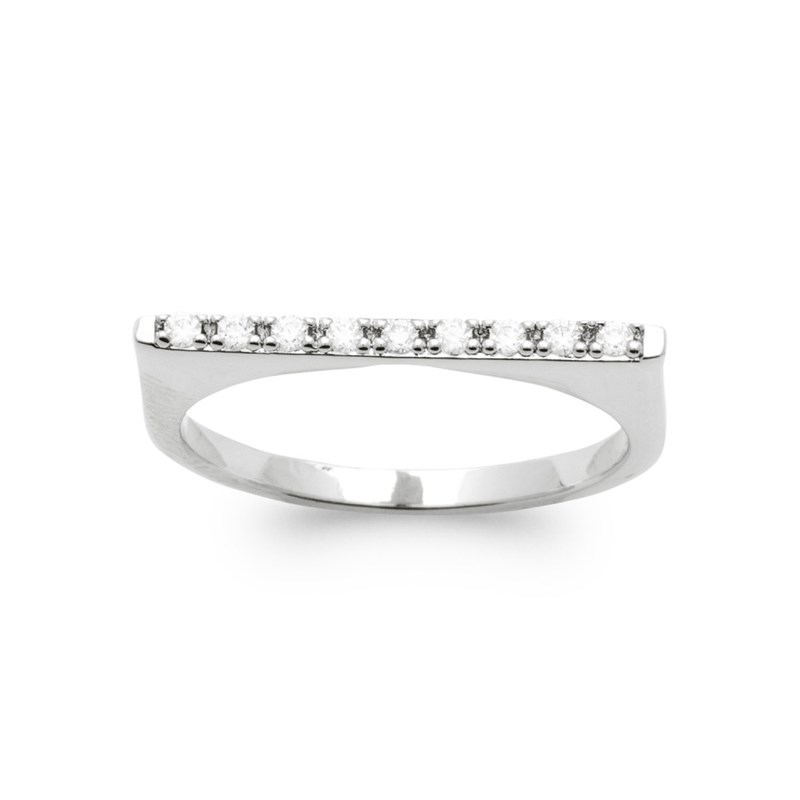 Bague Femme - Argent 925 - Oxyde de zirconium