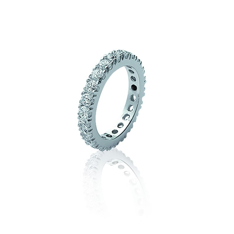 Bague Femme - Argent 925 - Oxyde de zirconium - vue 2