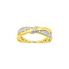 Bague Femme - Oxyde de zirconium - Or 18 Carats - vue V1