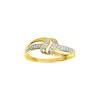 Bague Femme - Oxyde de zirconium - Or 18 Carats - vue V1