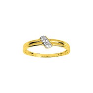 Bague Femme - Oxyde de zirconium - Or 18 Carats