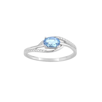 Bague Femme - améthyste - Or 18 Carats