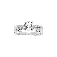 Bague Femme - Oxyde de zirconium - Or 18 Carats
