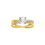 Bague Femme - Oxyde de zirconium - Or 18 Carats