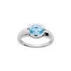 Bague Femme - topaze - Or 18 Carats - vue V1