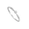 Bague Femme - Or 18 Carats - Diamant 0,04 Carats - vue V2