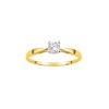 Bague Femme - Or 18 Carats - Zirconium 0.30 ct - vue V1