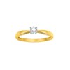 Bague Femme - Or 18 Carats - Diamant 0,23 Carats - vue V1