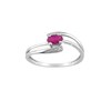 Bague Femme - rubis - Or 18 Carats - vue V1