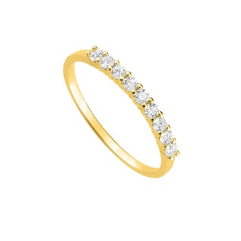 Bague Femme - Oxyde de zirconium - Or 18 Carats