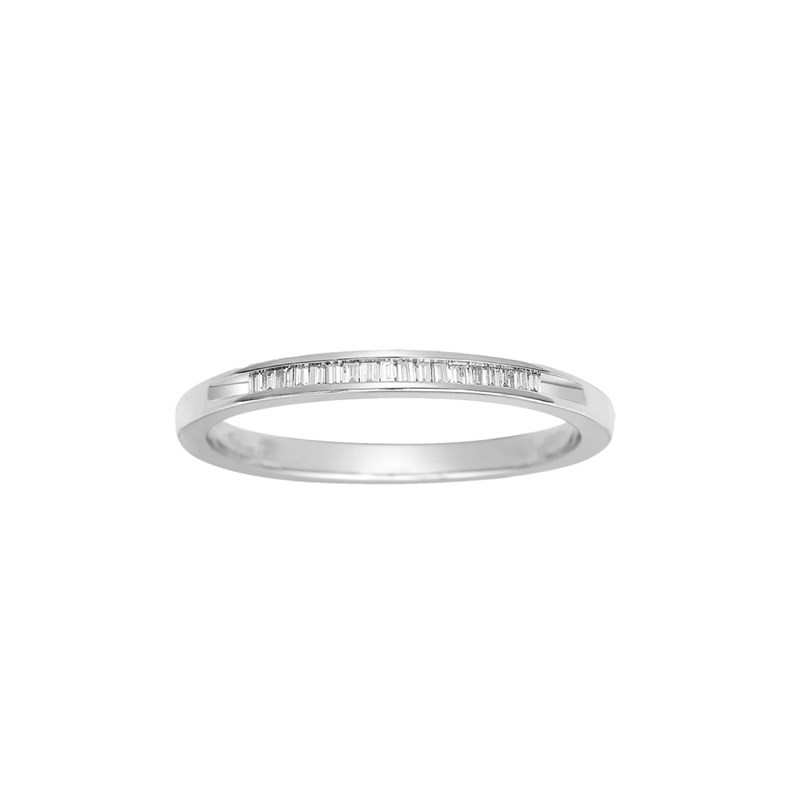 Bague Femme - Or 18 Carats - Diamant 0,1 Carats