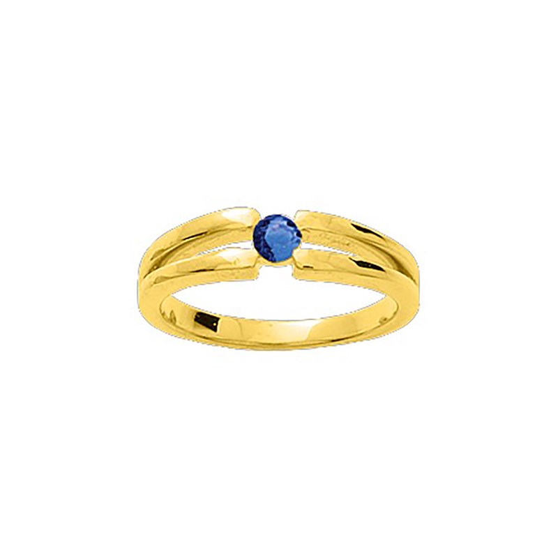 Bague Femme - saphir - Or 18 Carats