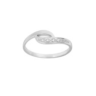 Bague Femme - Or 18 Carats - Diamant 0,01 Carats