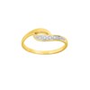 Bague Femme - Or 18 Carats - Diamant 0,01 Carats - vue V1