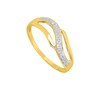 Bague Femme - Or 18 Carats - Diamant 0,01 Carats - vue V2