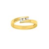 Bague Femme - Or 18 Carats - Diamant 0,12 Carats - vue V1