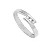 Bague Femme - Or 18 Carats - Diamant 0,12 Carats - vue V2