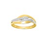 Bague Femme - Or 18 Carats - Diamant 0,01 Carats - vue V1