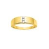 Bague Femme - Or 18 Carats - Diamant 0,06 Carats - vue V1