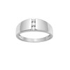 Bague Femme - Or 18 Carats - Diamant 0,12 Carats - vue V1