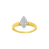 Bague Femme - Oxyde de zirconium - Or 18 Carats