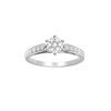 Bague Femme - Or 18 Carats - Diamant 0,23 Carats - vue V1