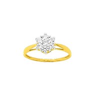 Bague Femme - Oxyde de zirconium - Or 18 Carats