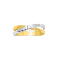 Bague Femme - Oxyde de zirconium - Or 18 Carats